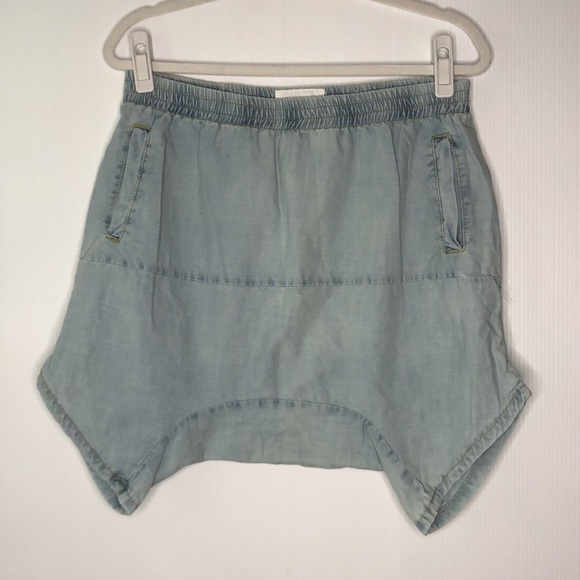 ONE TEASPOON • Calypso Harem Drop Crotch Shorts - Picture 2 of 7